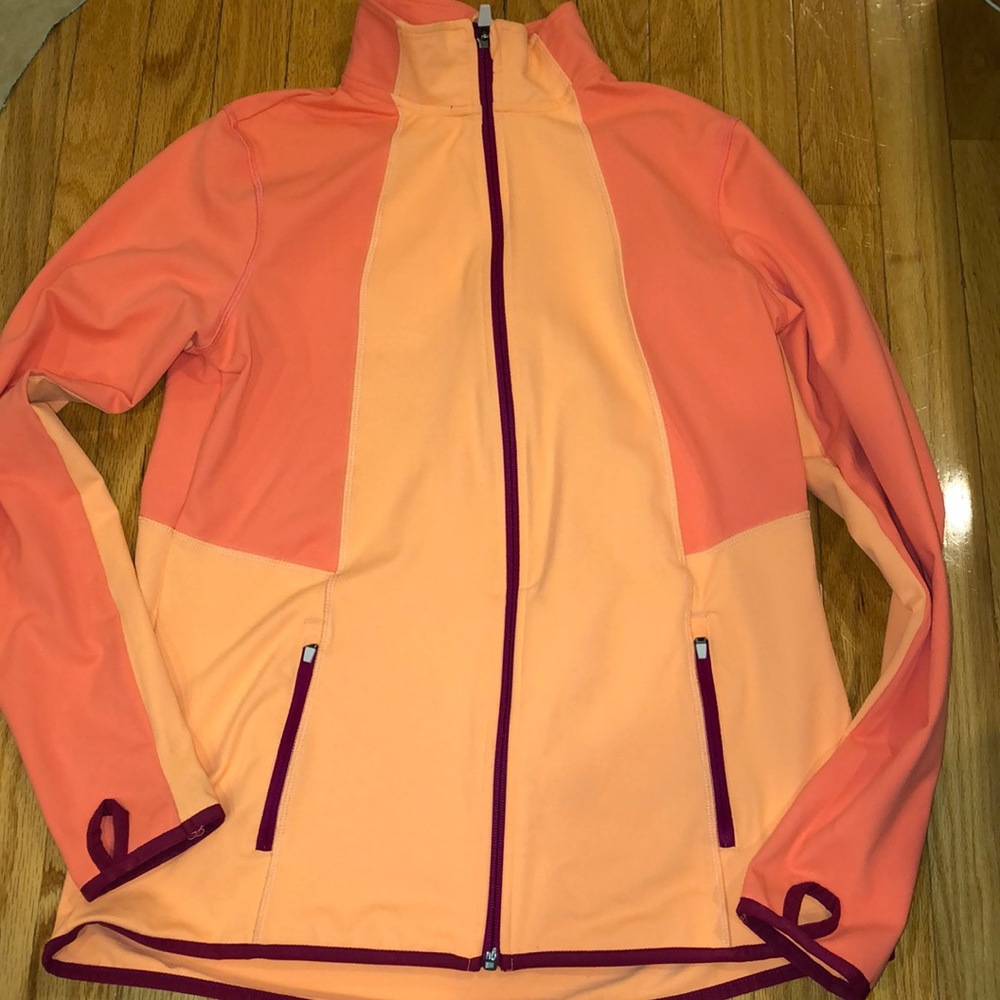 Lands End running Jacket with thumb holes